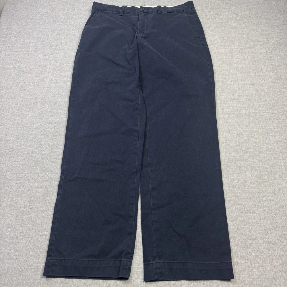 Polo Ralph Lauren Preston Chino Pants Mens 33x30 Blue Cotton Classic Fit